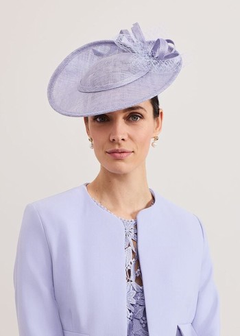 Phase Eight Blue Twist Back Bow Fascinator Hats Blue USA | 2670184-PA